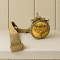 Antique Tunbridge Ware Pincushion Isle of Thanet Map Georgian Pinwheel Circa 1830s
