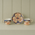 Antique Grainger Worcester Porcelain Trio Imari Pattern C1810