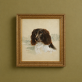 Reuben Ward Binks Springer Spaniel Painting Signed Dated 1922