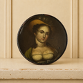 Snuff Box Stobwasser Quality Titled Angelika In Red Script C 1820
