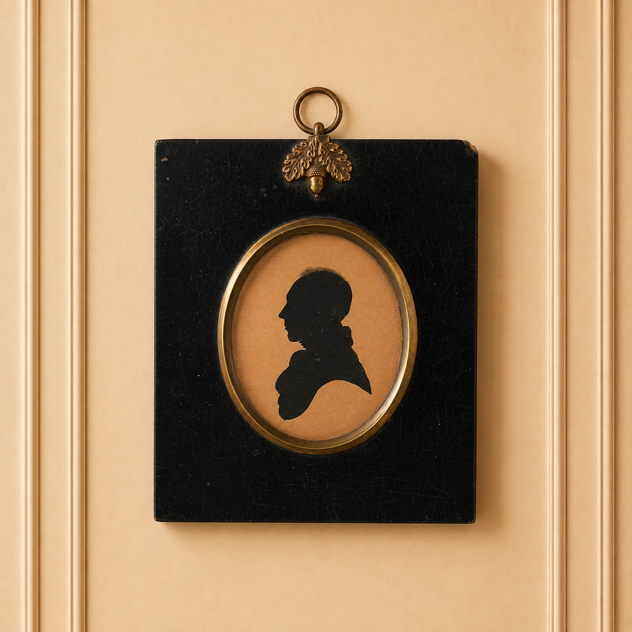 19th Century Portrait Silhouette of Theologian Thomas Erskine of Linlathen Scotland 1820