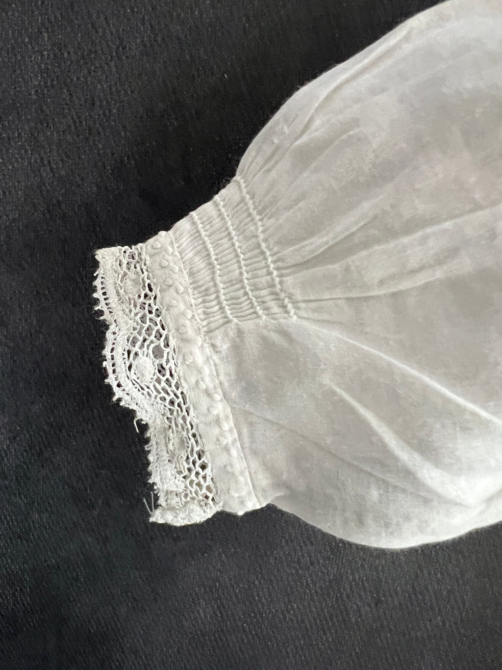 Antique Regency Christening Gown With Provenance English C 1800 AF
