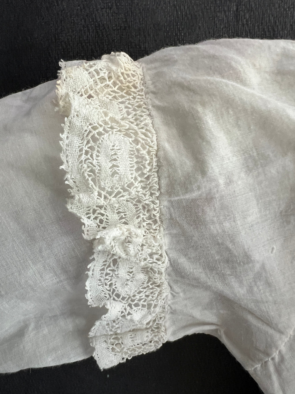 Antique Regency Christening Gown With Provenance English C 1800 AF