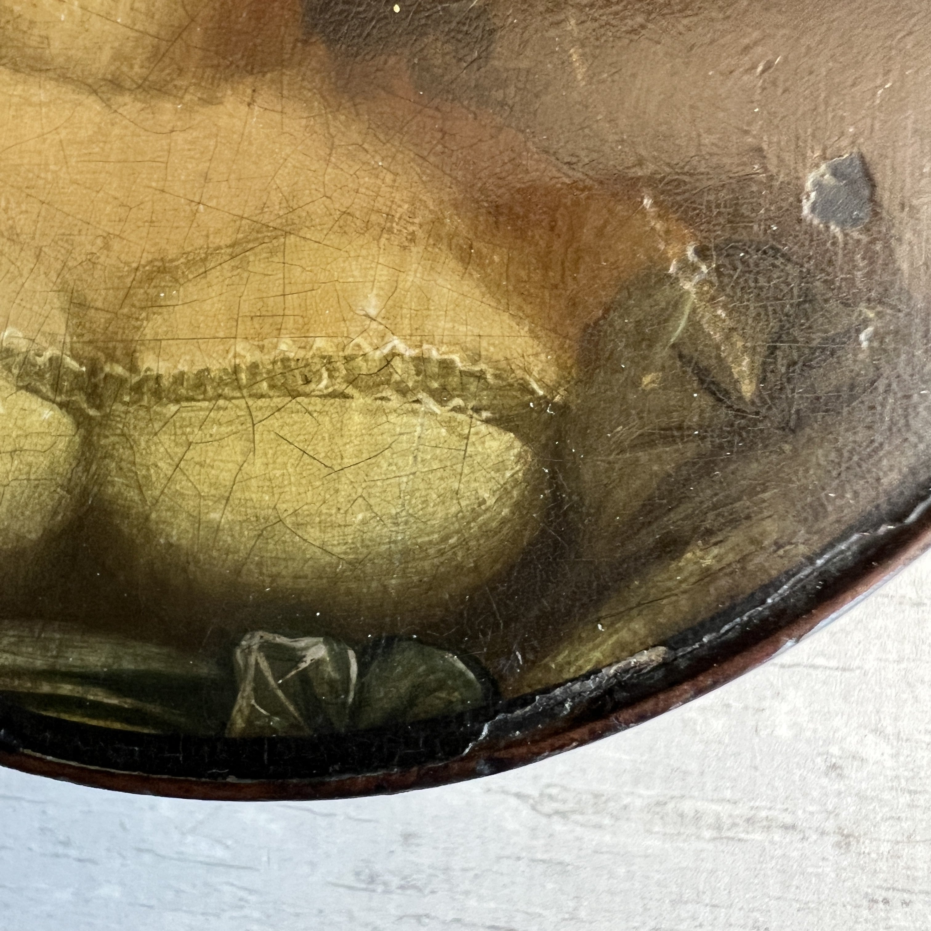 Snuff Box Stobwasser Quality Titled Angelika In Red Script C 1820