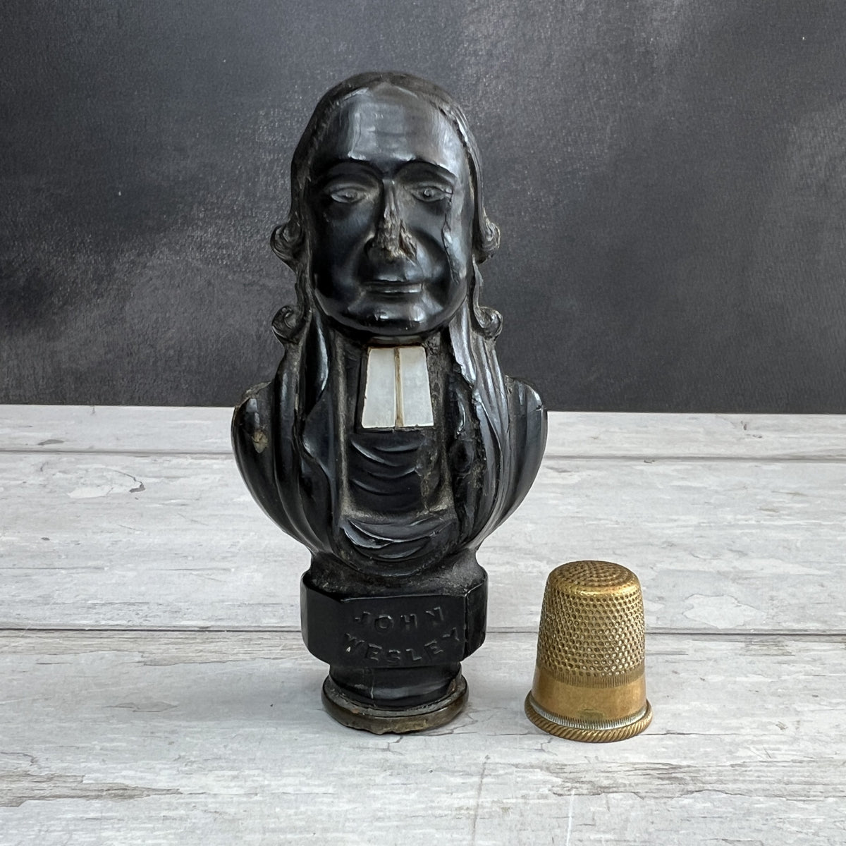 Antique John Wesley Desk Seal C 1839 Methodist Centenary
