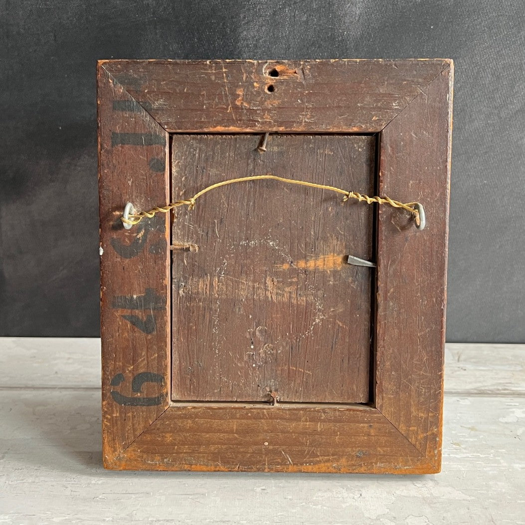 19th Century Portrait Silhouette Lady Gigot Sleeves Birds Eye Maple Frame Circa 1830