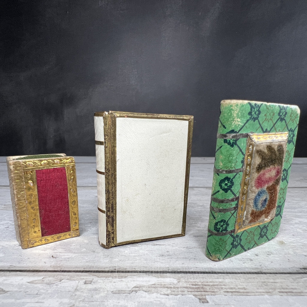19th Century Book Form Needle Packet Holder Box C 1850