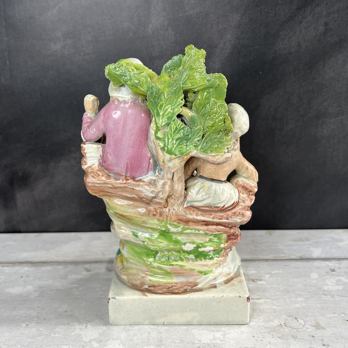 Early 19th Century Staffordshire Figure Rural Pastime Lady Reading Ralph Wood C 1800