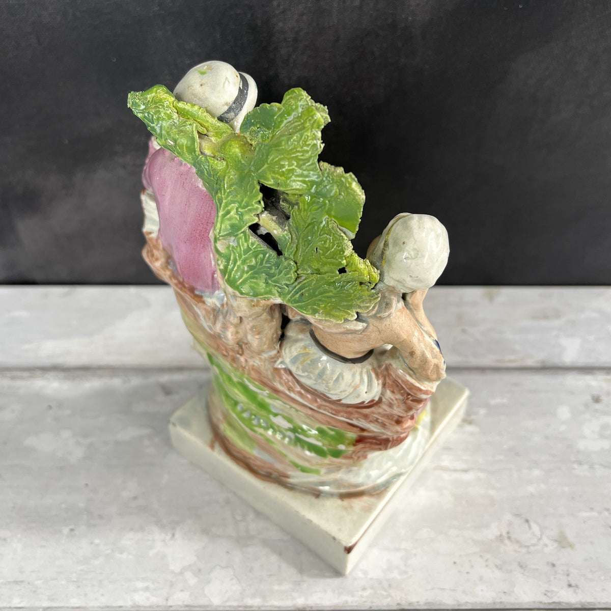 Early 19th Century Staffordshire Figure Rural Pastime Lady Reading Ralph Wood C 1800