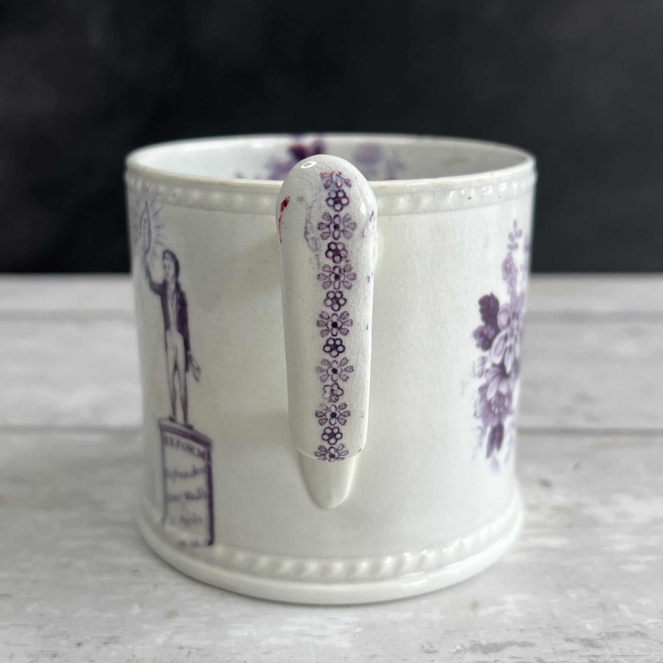 Antique Reform Mug King William IV Dissolution of Parliament Kings 1832