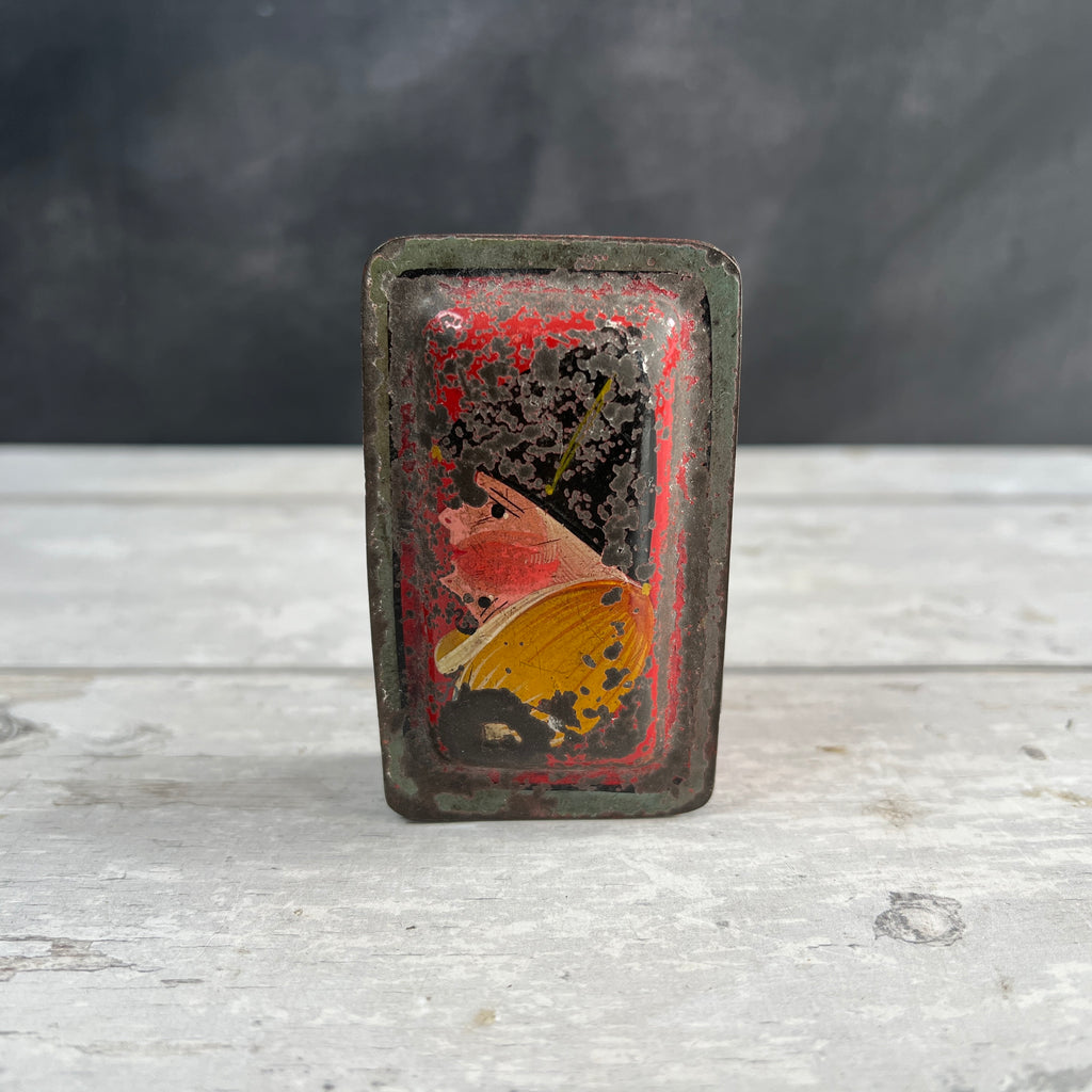 Antique Georgian Tole Snuff Box Duke of York & Mary Anne Clarke Circa 1810