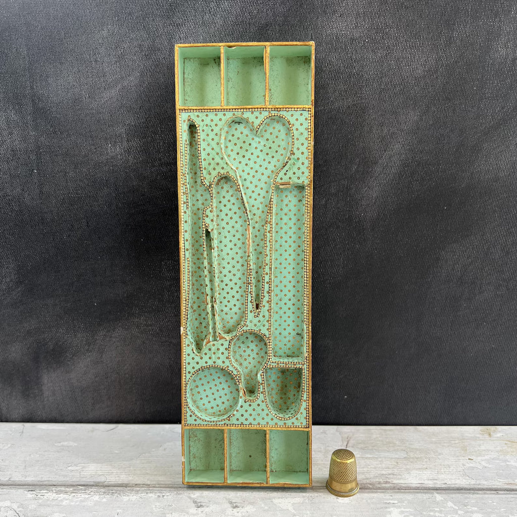19th Century Palais Royal Sewing Box Tray Only Circa 1840