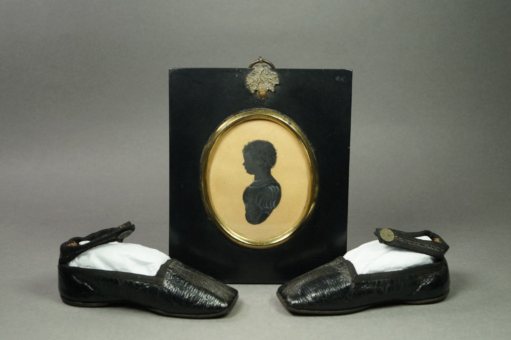 19th Century Portrait Silhouette Baby Boy Anthony Orr Cartmel Lancashire England Circa 1828