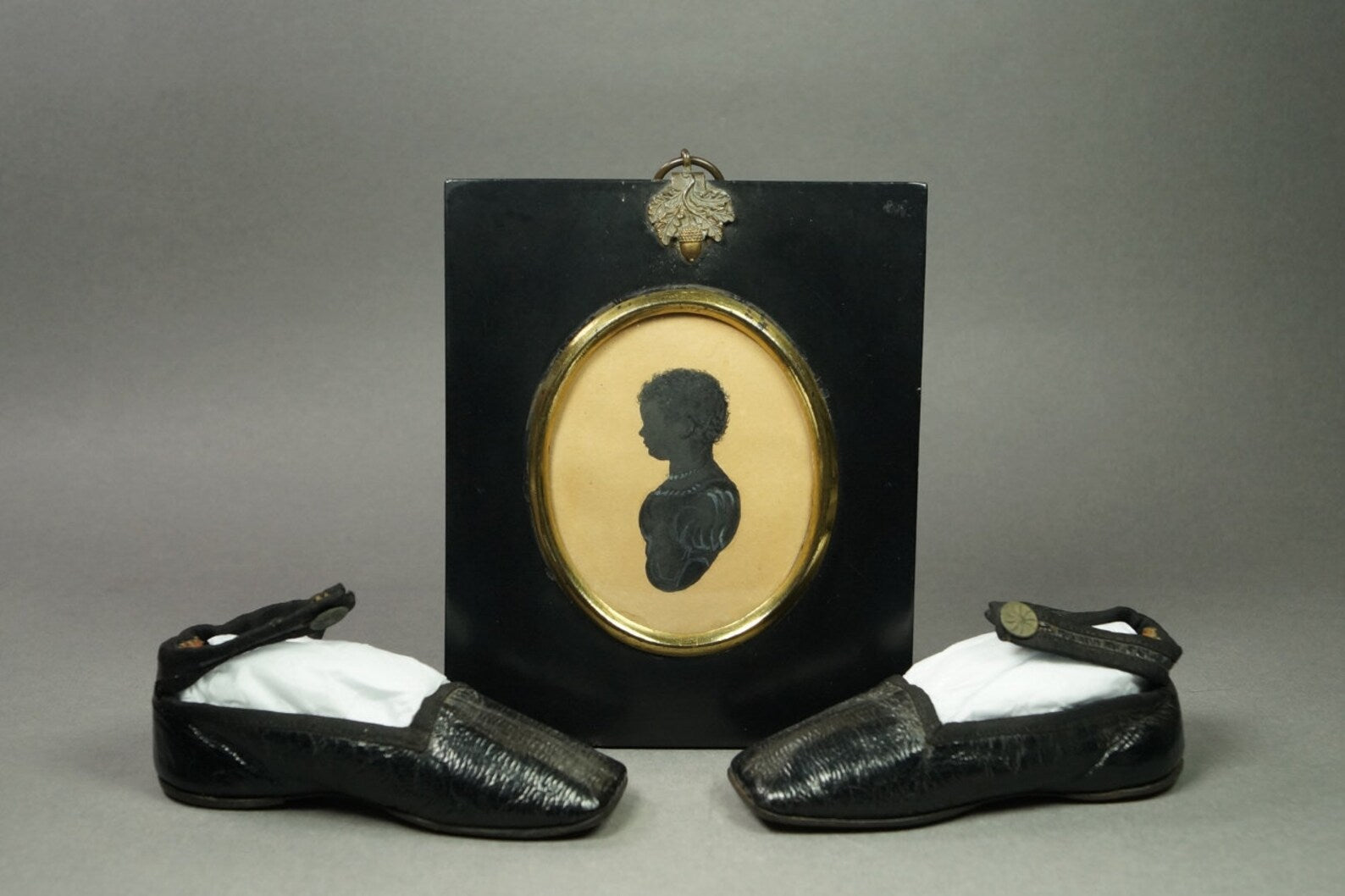 19th Century Portrait Silhouette Baby Boy Anthony Orr Cartmel Lancashire England Circa 1828
