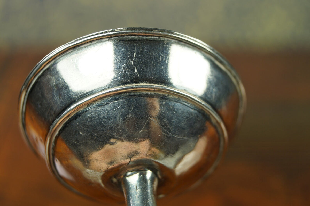 Antique Georgian Silver Gilt Lined Miniature Funnel For Perfume Scent Bottle Circa 1800