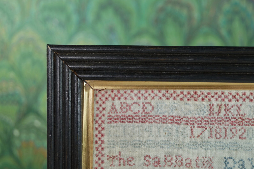 Victorian Sampler by Jane Strange 1840 Quirky