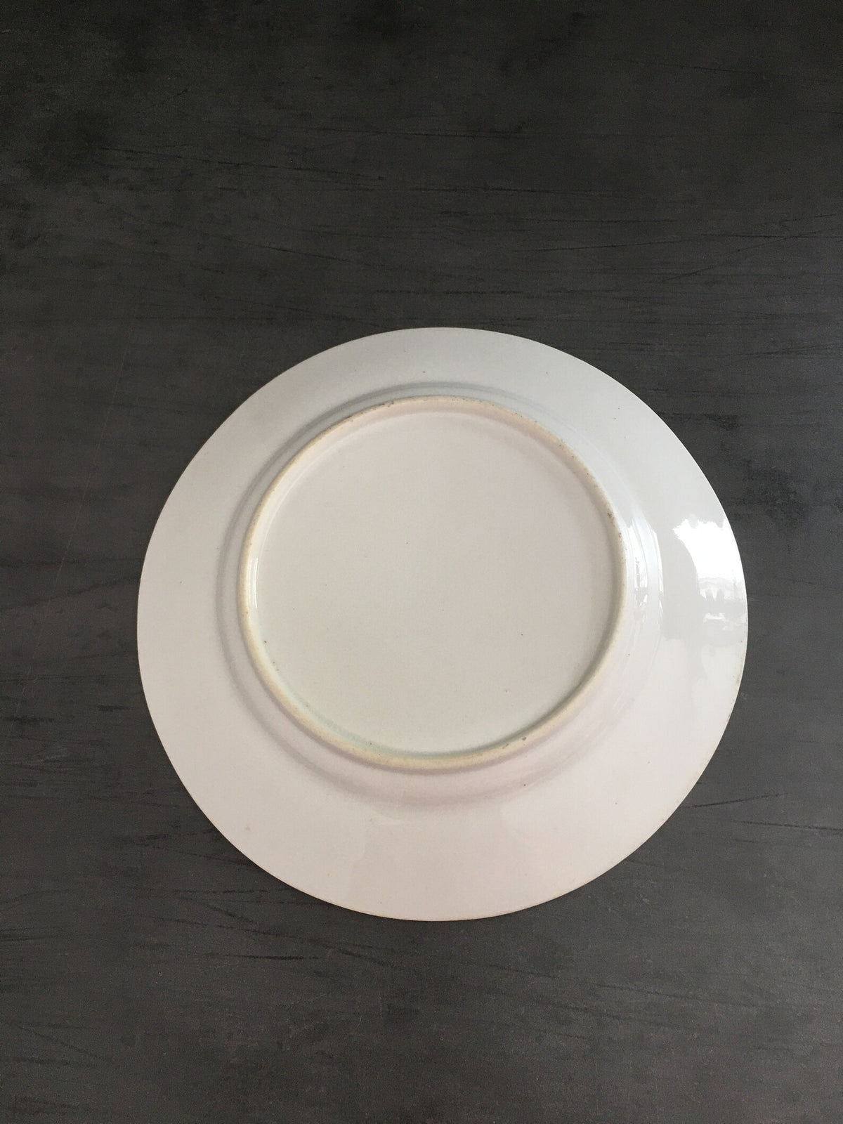 Antique Flower Plate Hand Painted Floral English Circa 1820