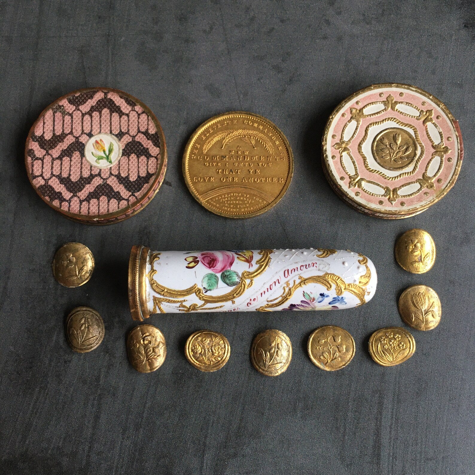 Antique Australian Gilt Bronze Medal E W Cole Circa 1885