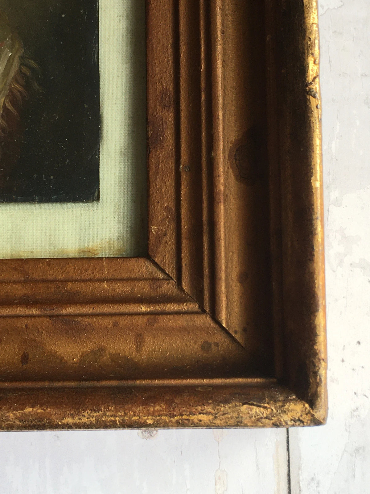 Antique Edwardian Oil Painting Portrait Young Lady After Rudolf Epp Munich School Circa 1910