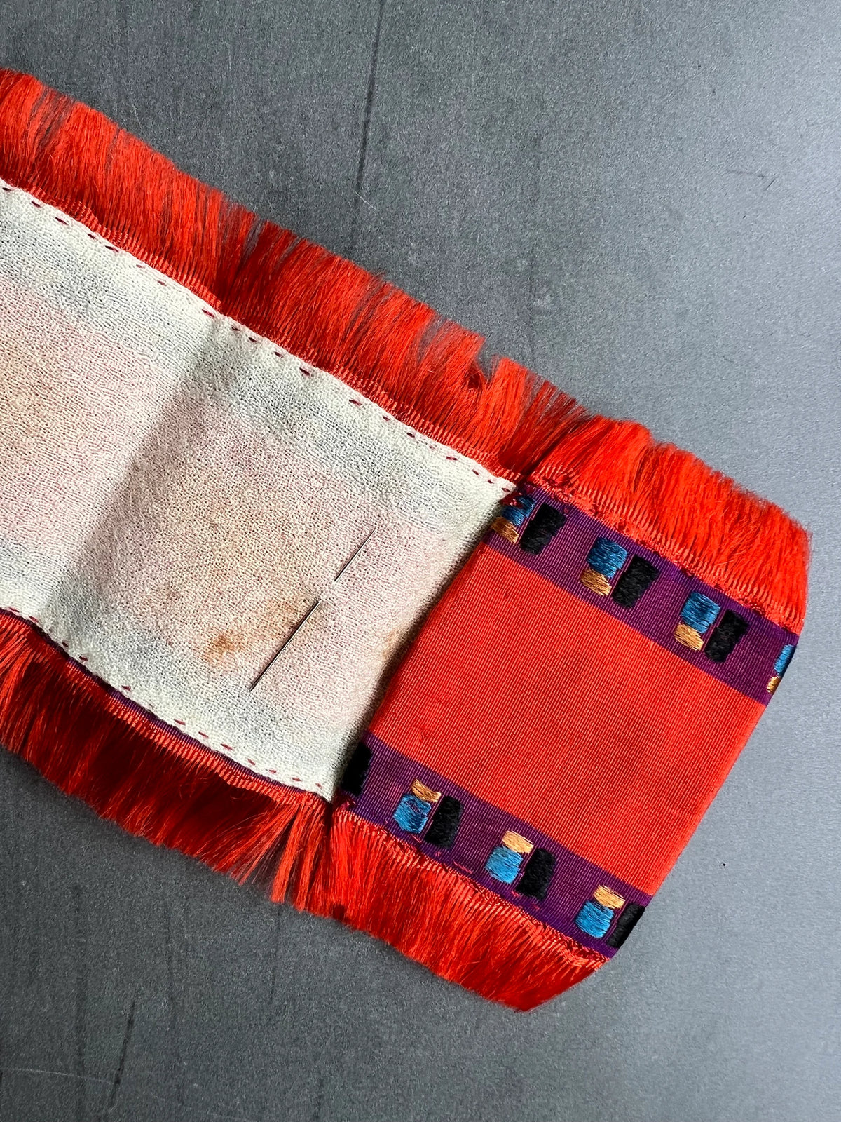 Antique Victorian Sewing Roll Hussif Housewife Circa 1860