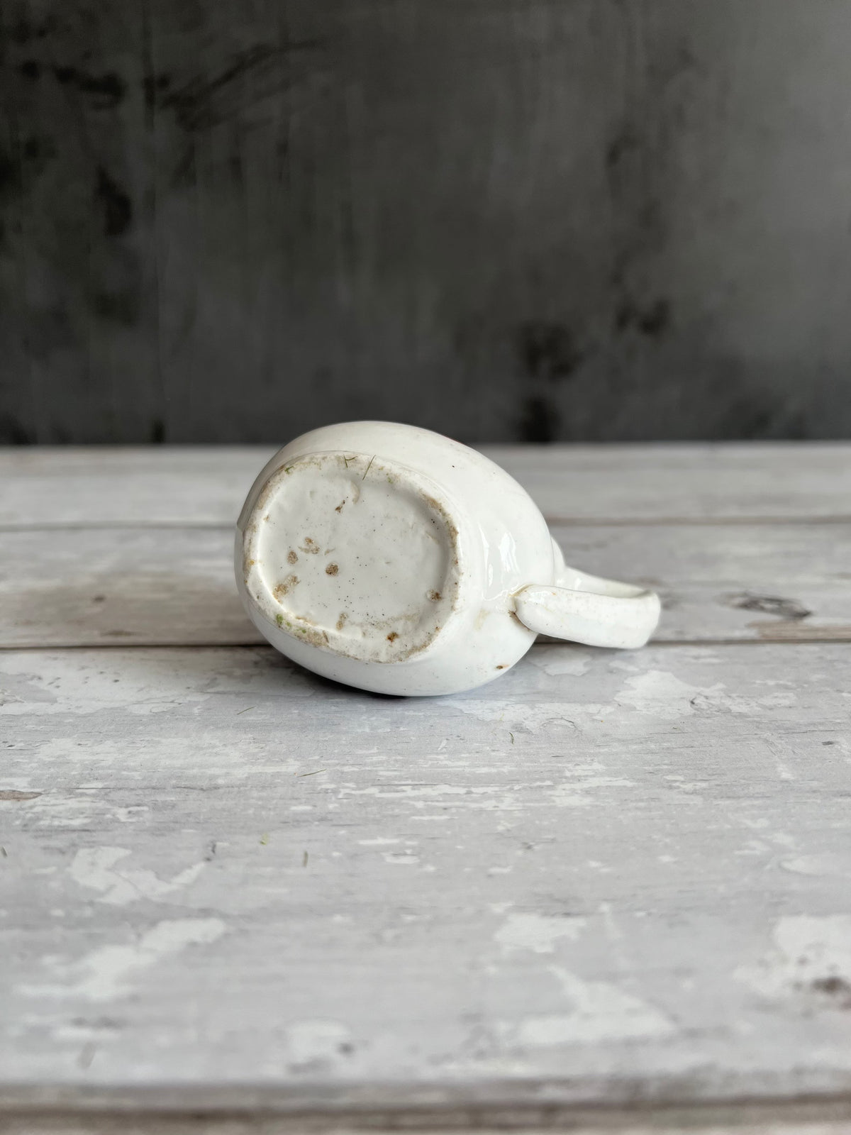 19th Century English Porcelain Miniature Toy Jug Doll Sauce Boat Creamer Circa 1820