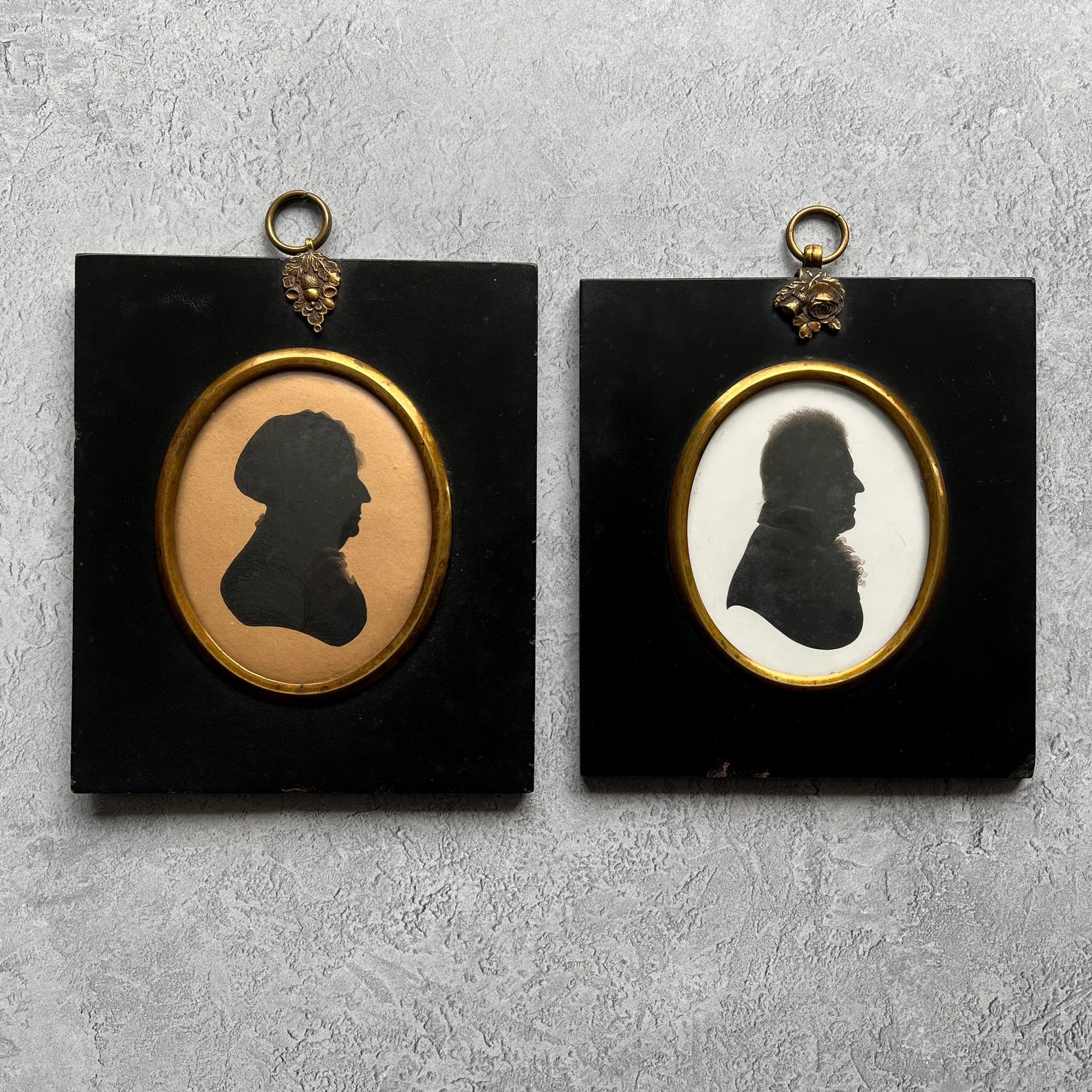 18th Century Silhouette Portrait Reverend Gervas Holmes John Miers C 1790s