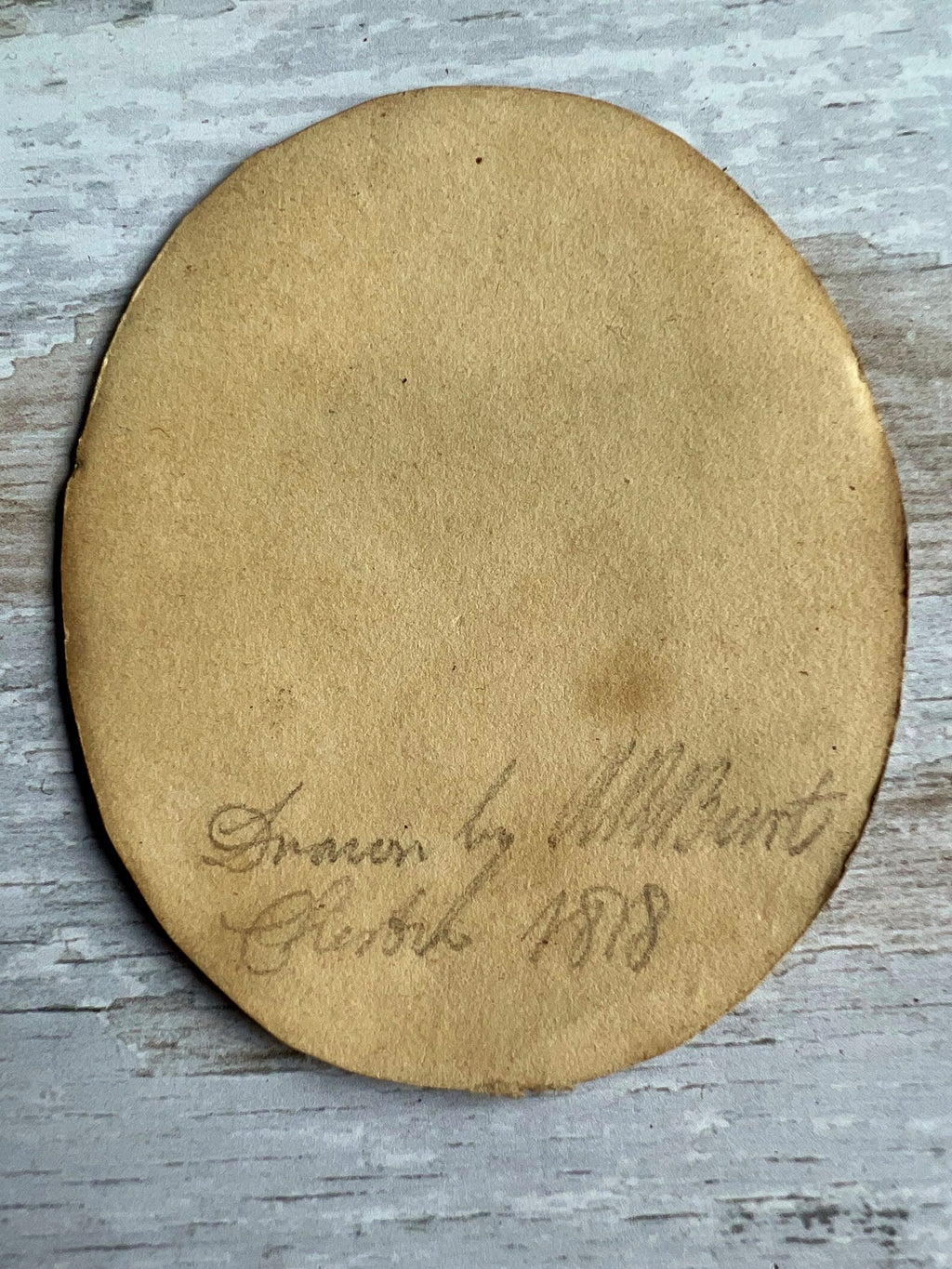 19th Century Painting by A R Burt Portrait Miniature Of A Boy Signed & Dated Chester 1818