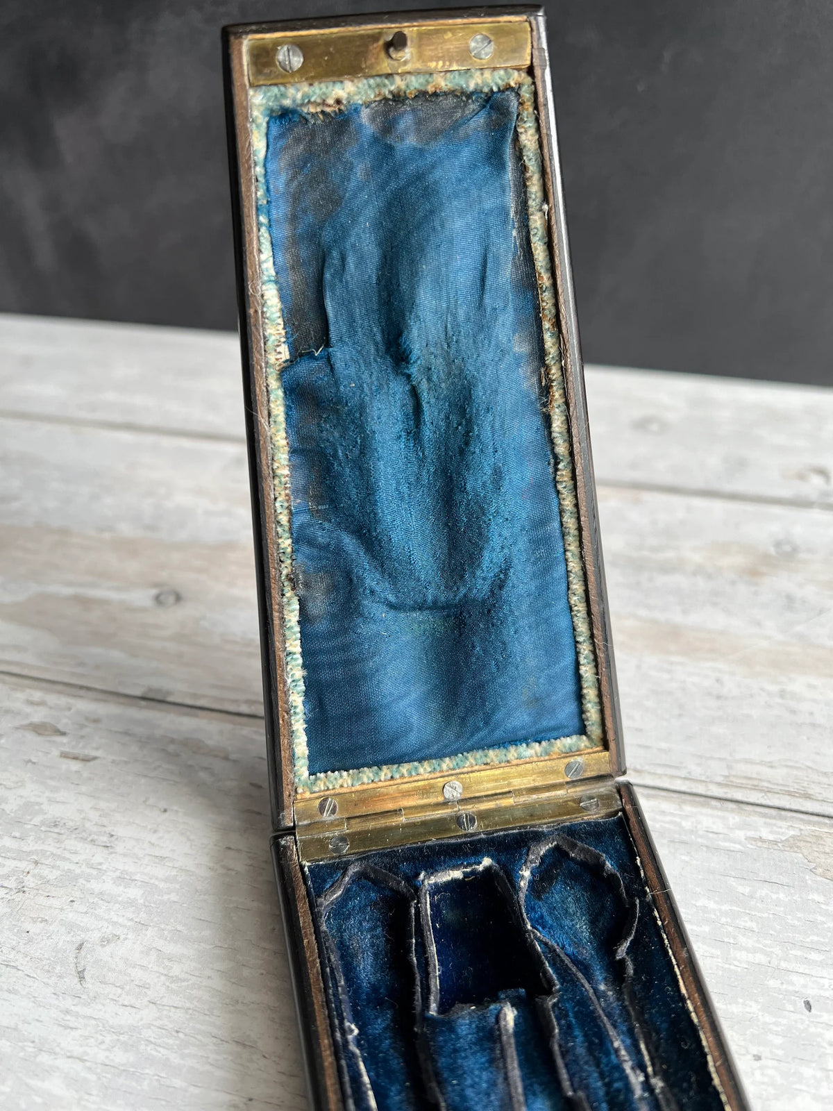 19th Century Sewing Case No Contents Circa 1850