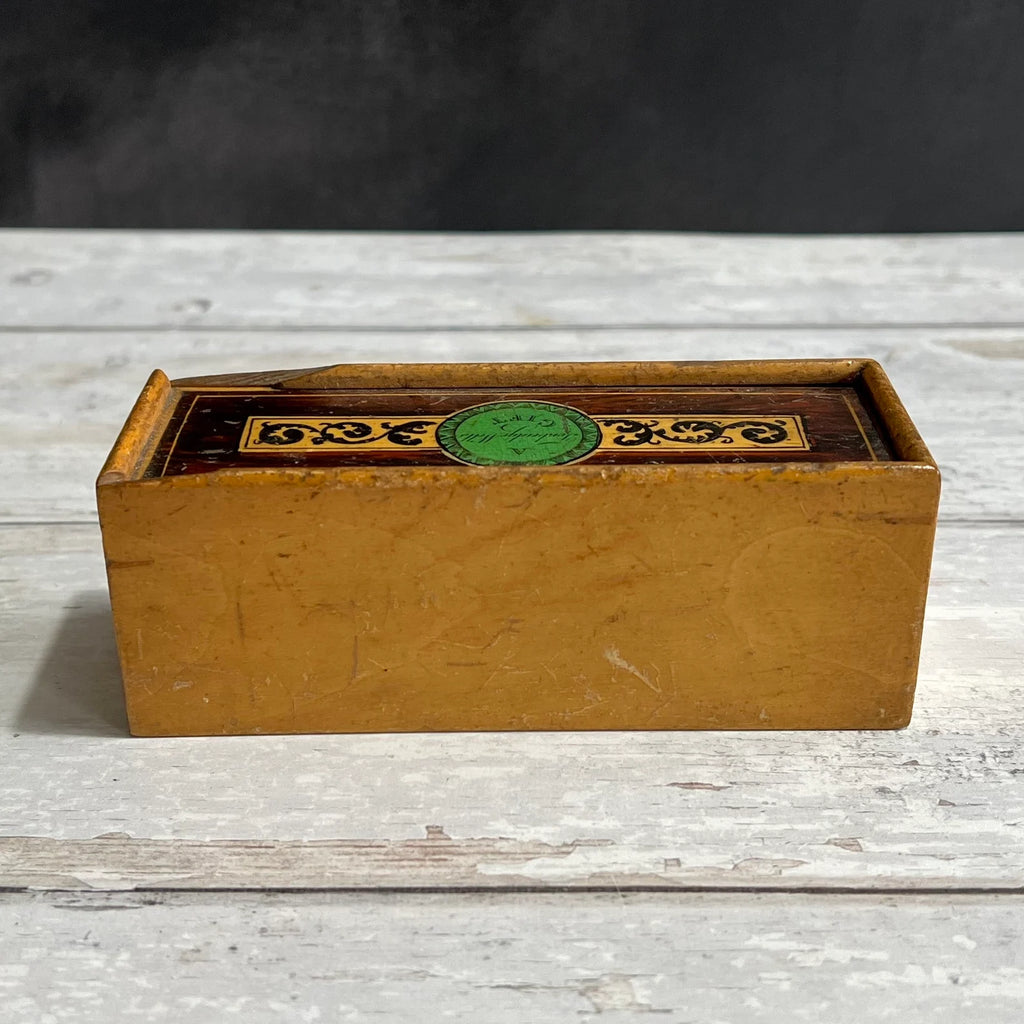 19th Century Whitewood Cotton Reel Box A Tunbridge Wells Gift Early Tunbridge Ware C 1810