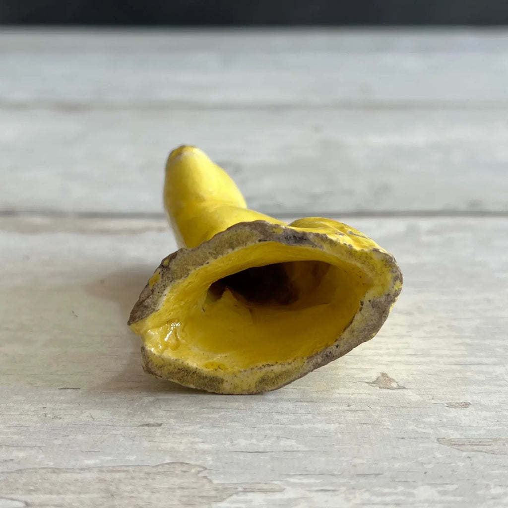 Rare 18th Century TOY Dog Figure Canary Yellow Ware C 1790