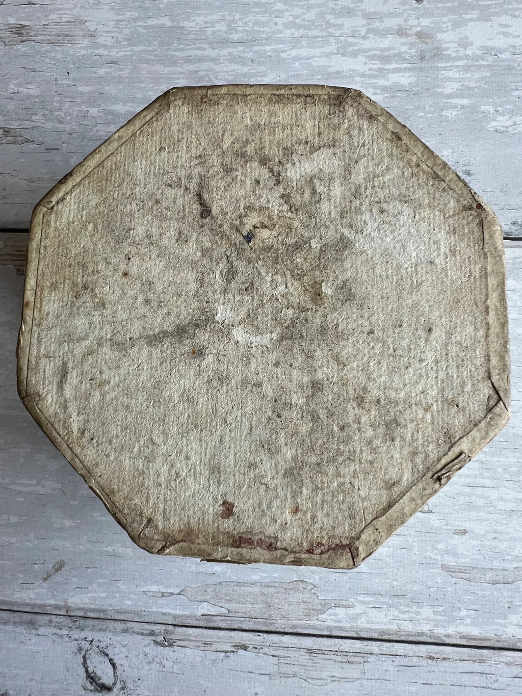 19th Century Octagonal Double Dragee Box Bonbon Box Pin Cushion C 1810