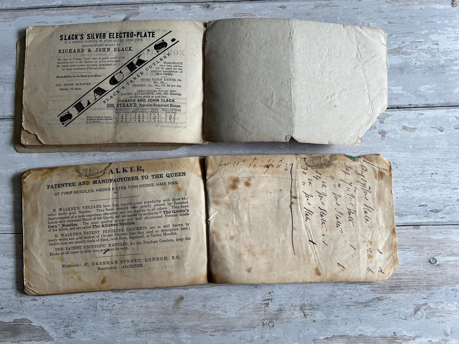 Rare 1860s Needlework Books Mrs Mee & Miss Austin Victorian Craft