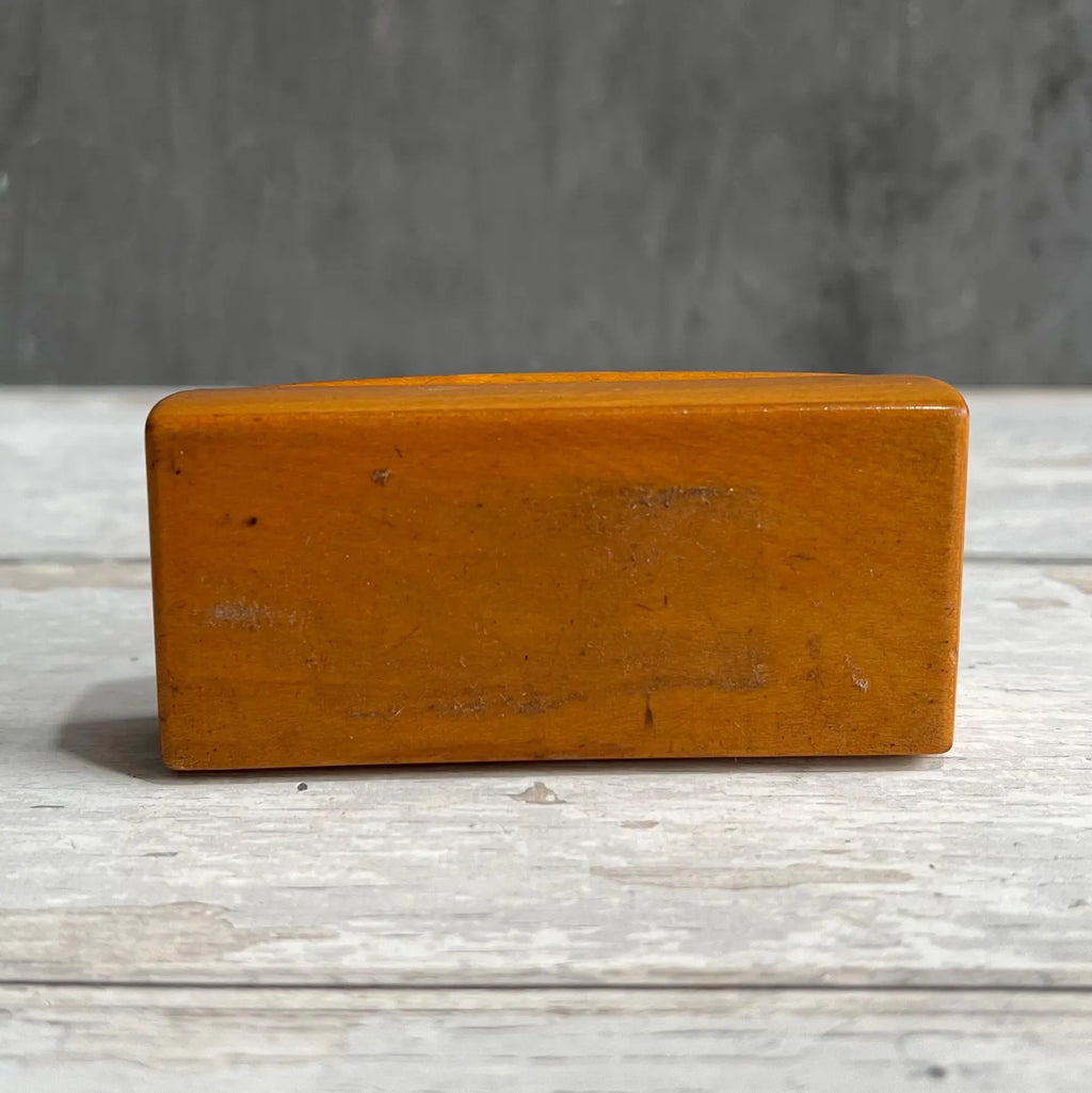 Mauchline Snuff Box A Minute Too Late Dog and Rat C 1850