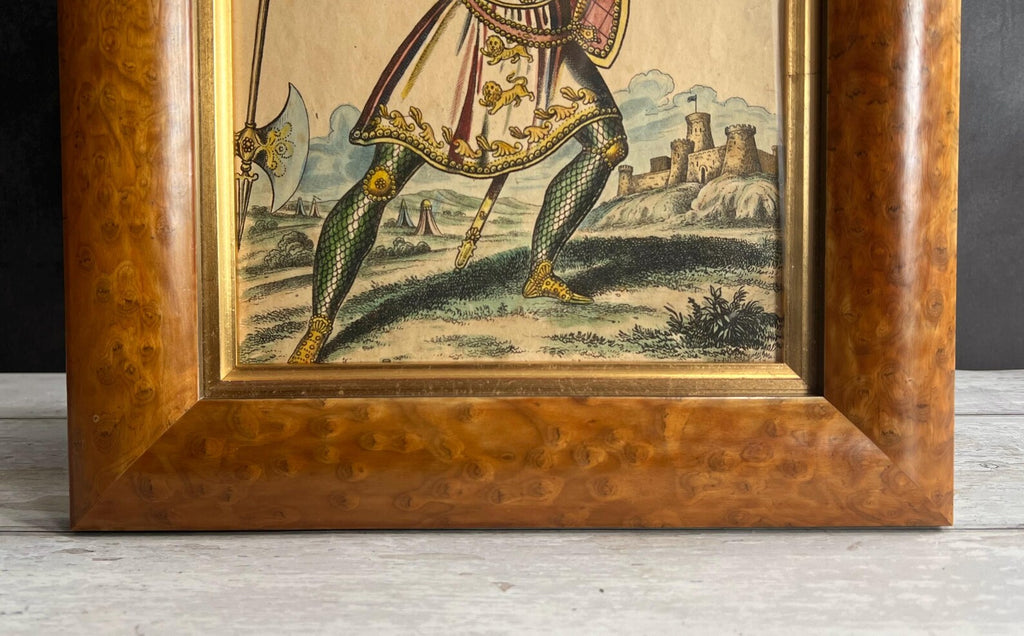 19th Century Theatrical Circus Print Andrew Ducrow as St George by A Park C 1835