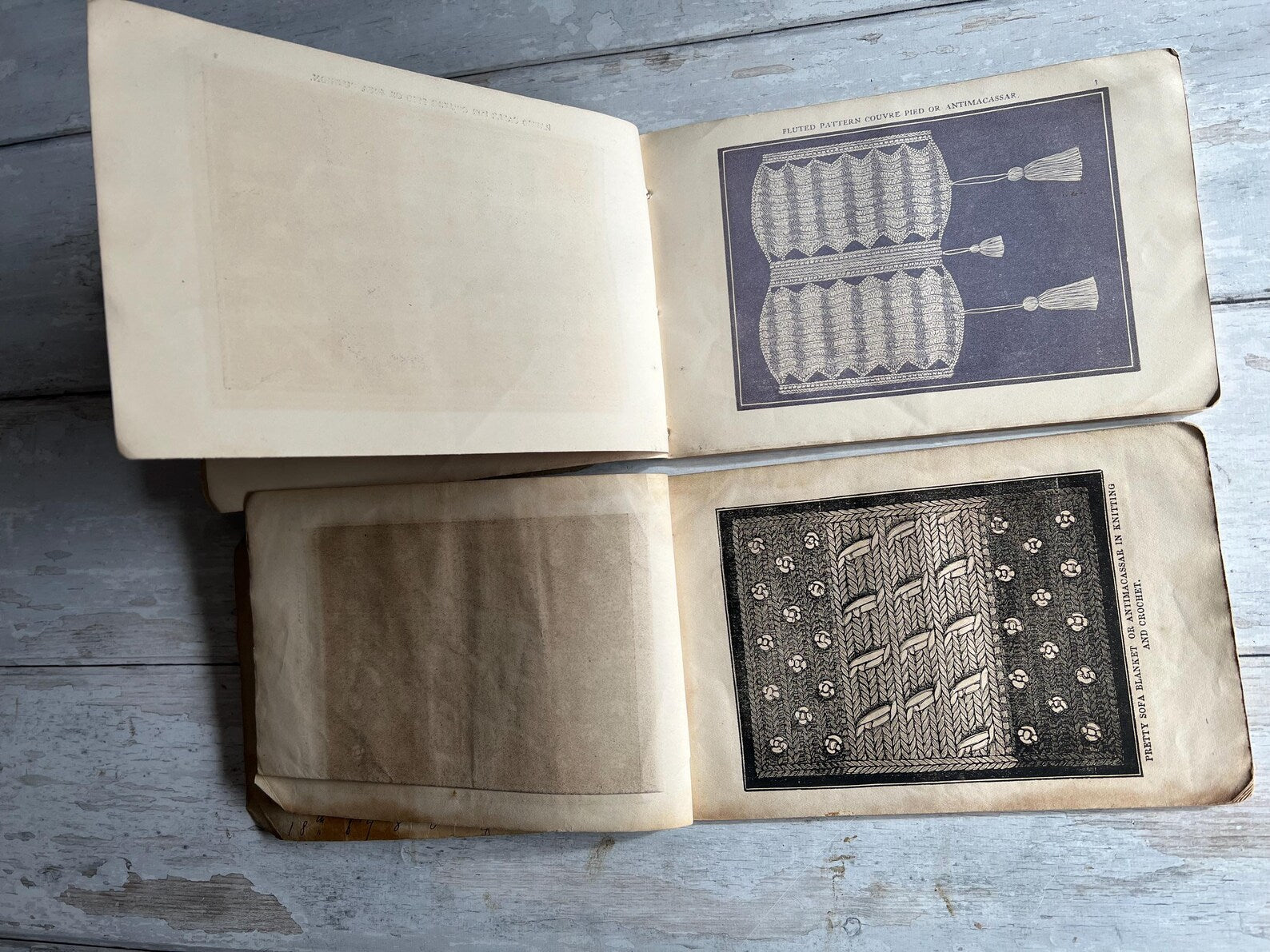Rare 1860s Needlework Books Mrs Mee & Miss Austin Victorian Craft