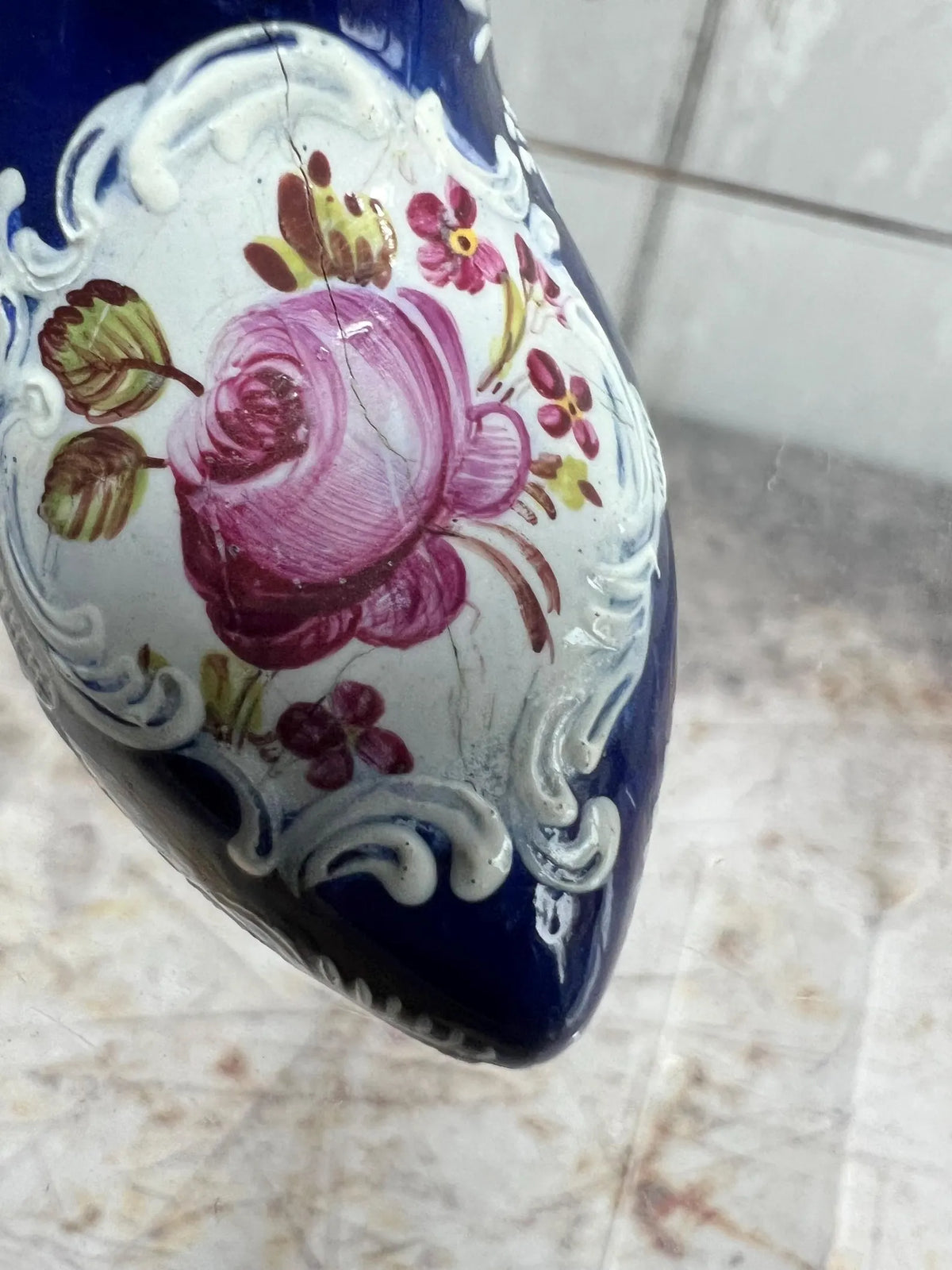 18th Century Enamel Shoe Bonbonniere Snuff Box C 1770