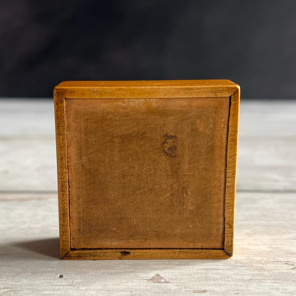 RARE 19th Century Tangram Puzzle Whitewood Tunbridge Ware A Worthing Gift C 1820