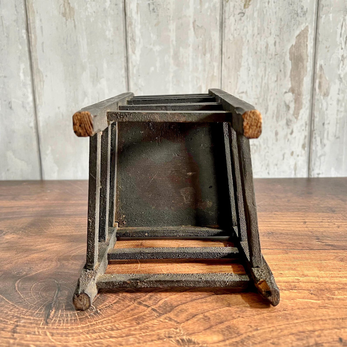Antique English Dolls Chair Primitive Folk Art Chair Dry Patina C 1820