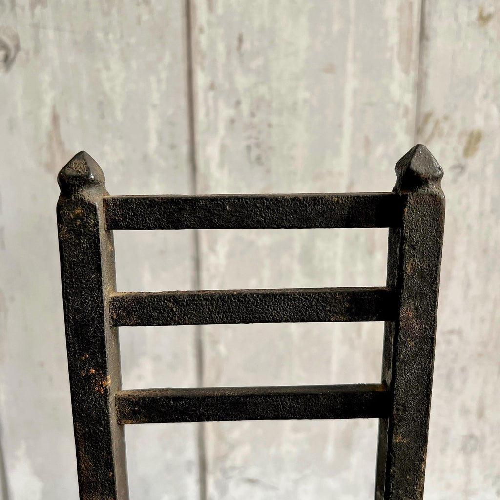 Antique English Dolls Chair Primitive Folk Art Chair Dry Patina C 1820
