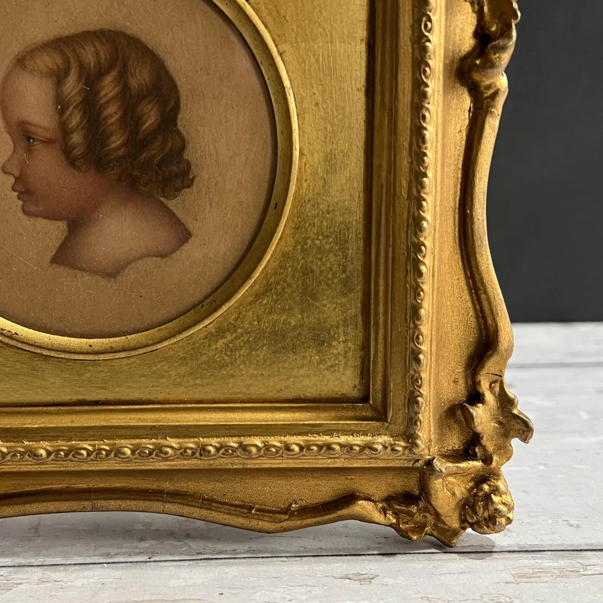 Antique Portrait Miniature Group Druitt Children with Jack The Ripper Murder Connection 1852