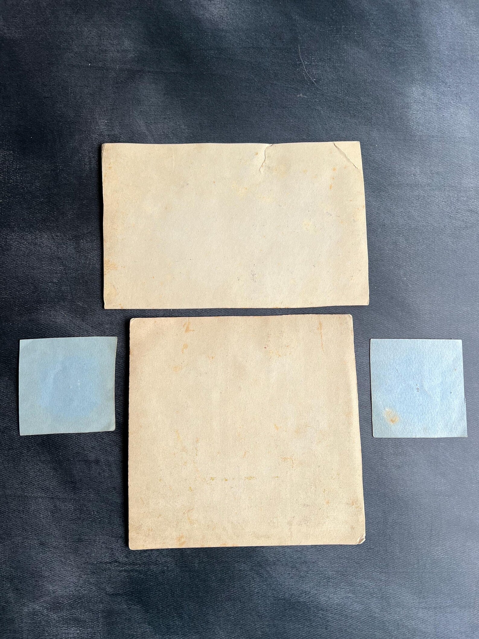 Antique Berlin Woolwork Charts Hand Painted Embroidery Patterns Set of 4