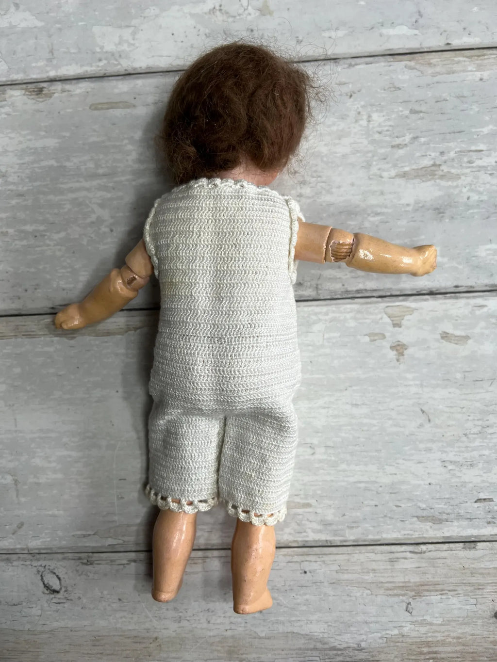 Antique 9 inches German Bisque Doll by Schoenau & Hoffmeister Porzellanfabrik Burggrub 1909 10/0