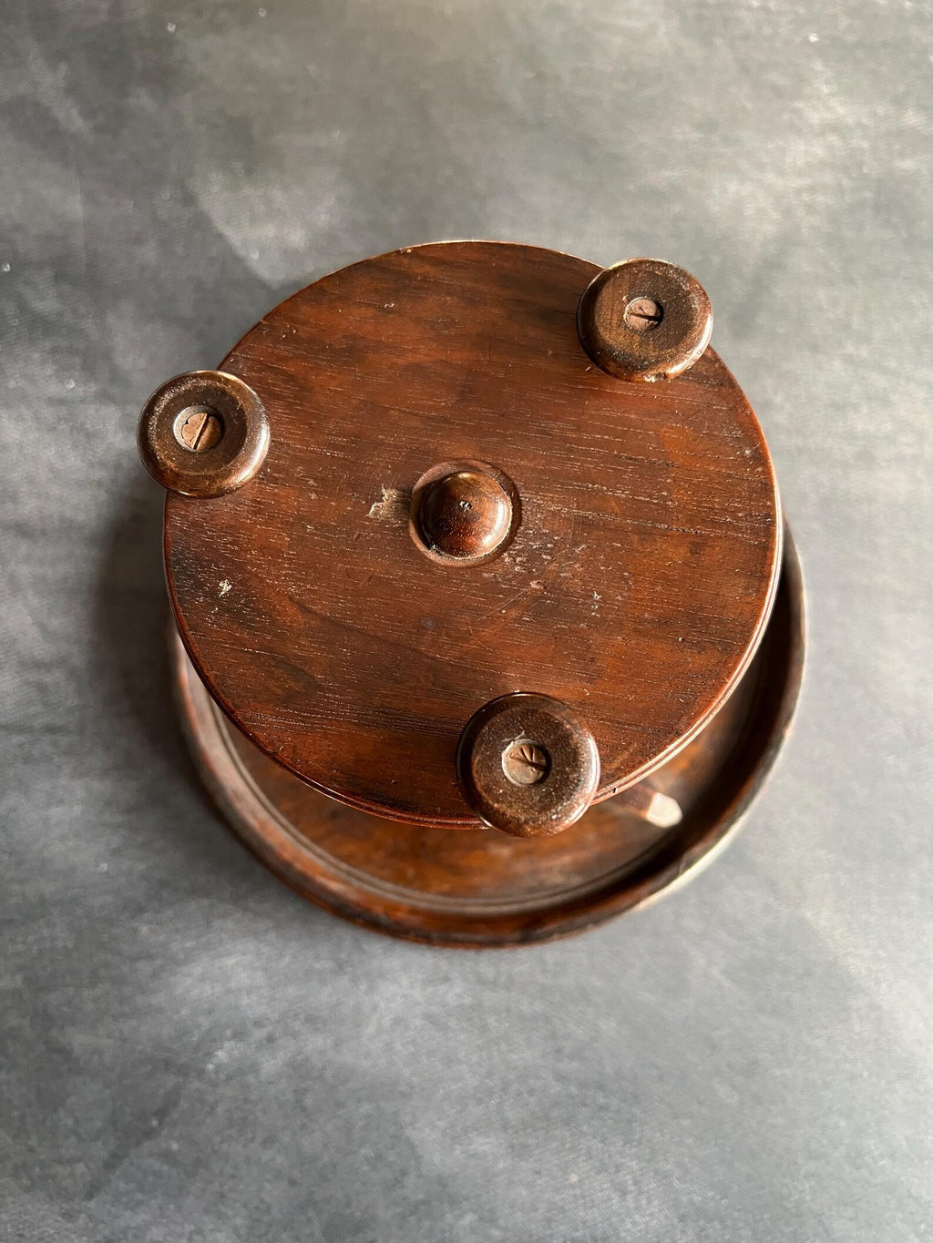 Antique Burr Walnut Doll Size Tilt Top Chess Table English C 1850