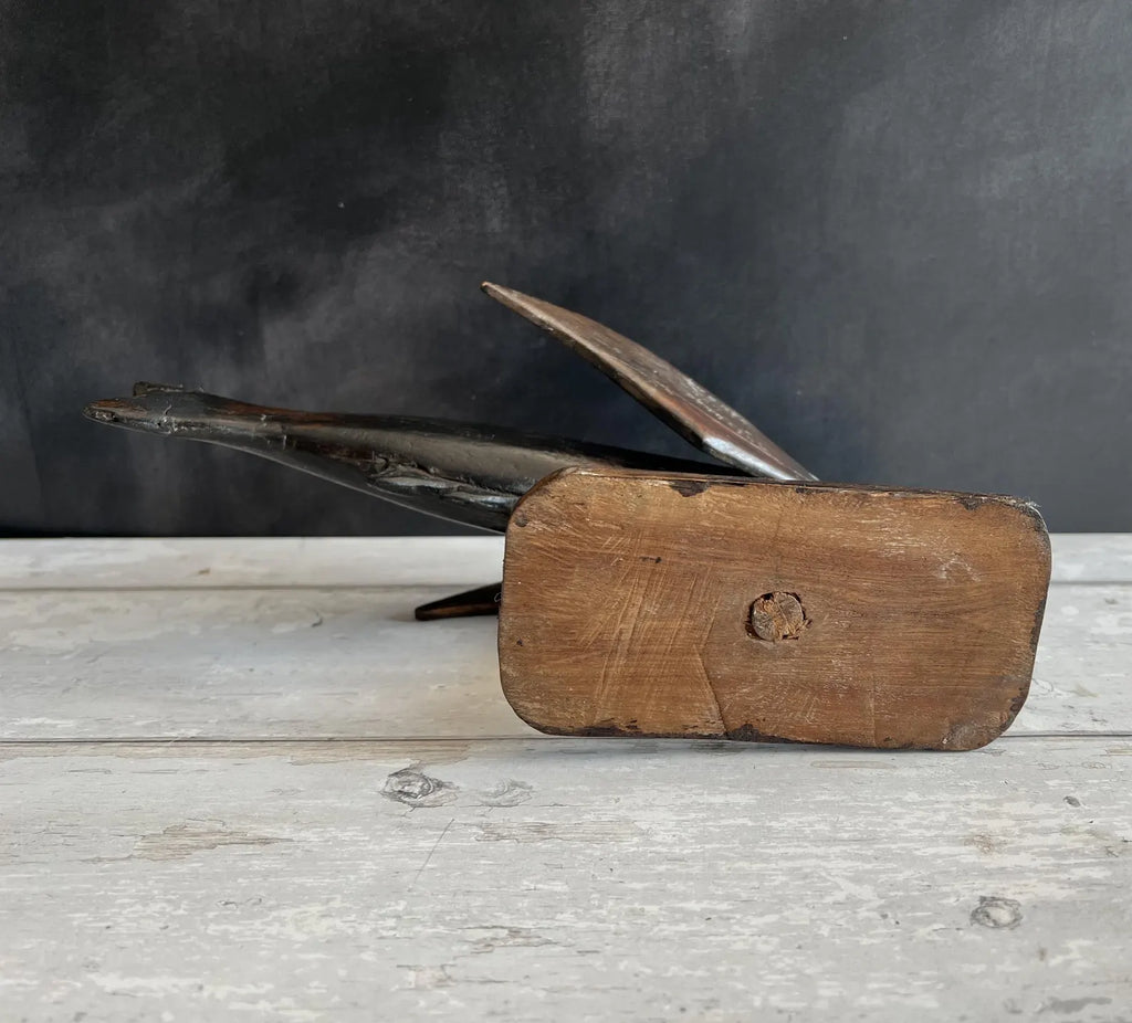 Antique Pitcairn Islands Carved Flying Fish C 1890 HMS Bounty Mutiny Interest
