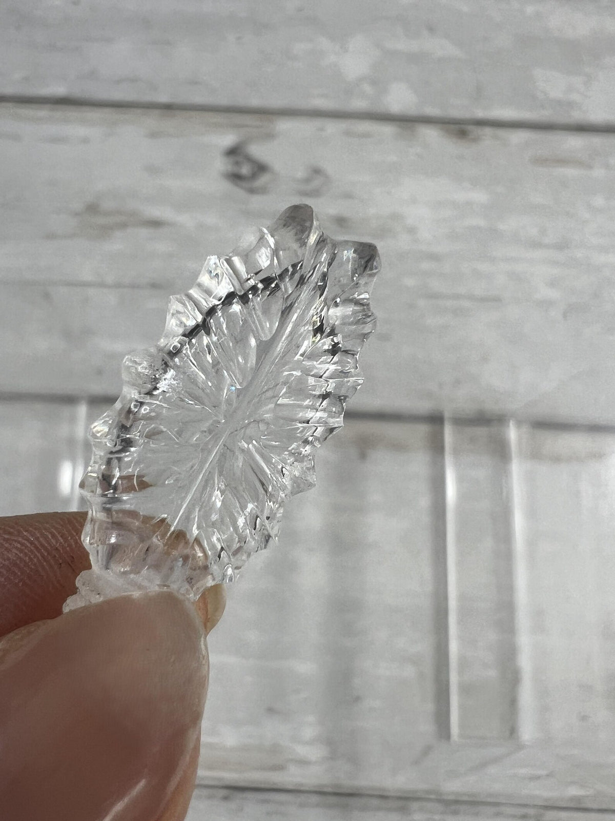 Antique Georgian Cut Glass Scent Bottle Pendant Sterling Silver Top C 1810
