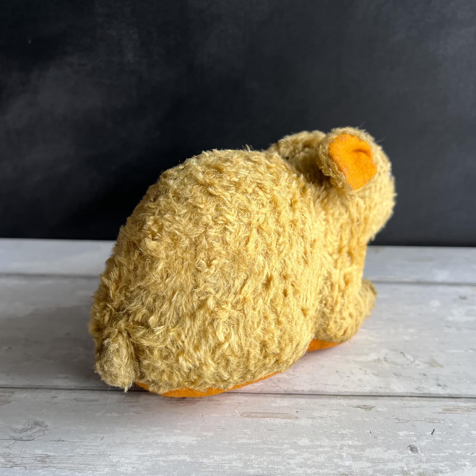 Antique Omega Soft Toy Rabbit Golden Mohair C 1920 The British United Toy Manufacturing Co