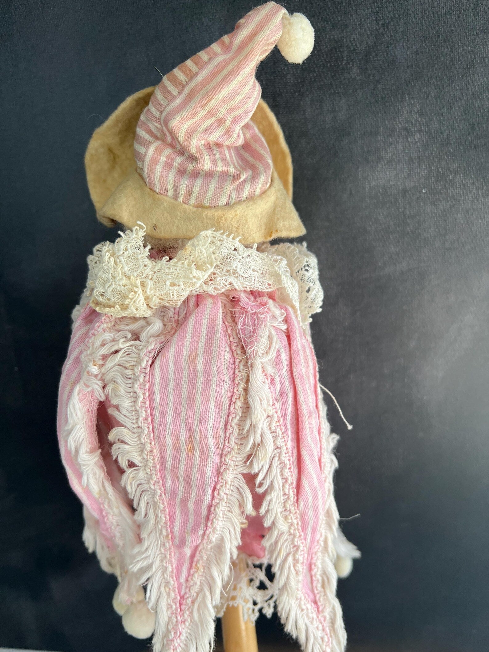 Antique Musical Marotte Doll Bisque Socket Head Fully Working German/French Circa 1890