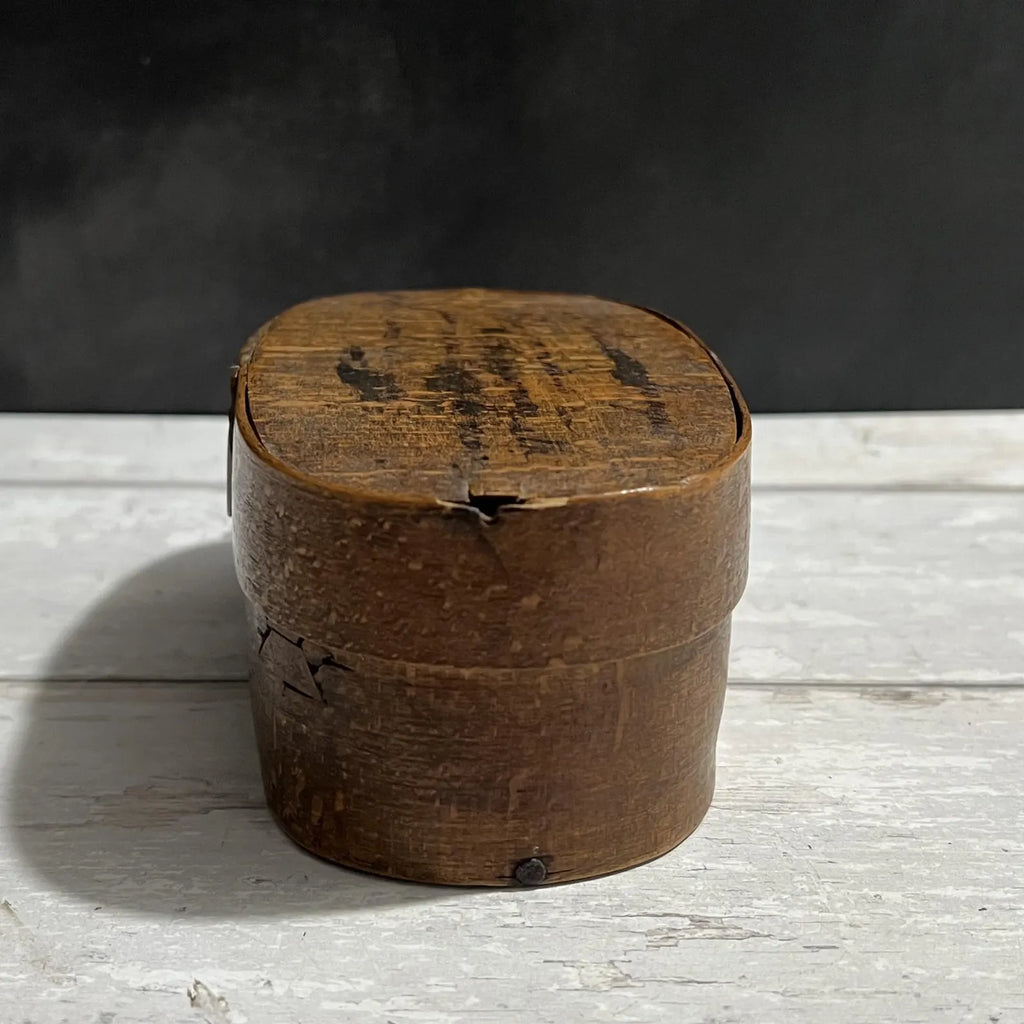Antique Bentwood Pantry Box Shaker Folk Art Rustic C 1850
