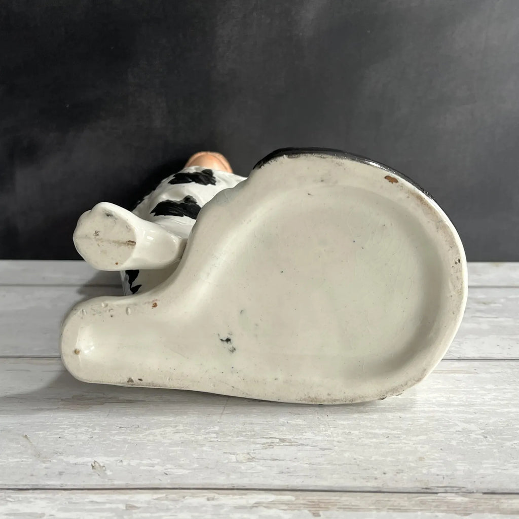 Antique Pair Of Staffordshire Disraeli Dog Figures Victorian C 1860