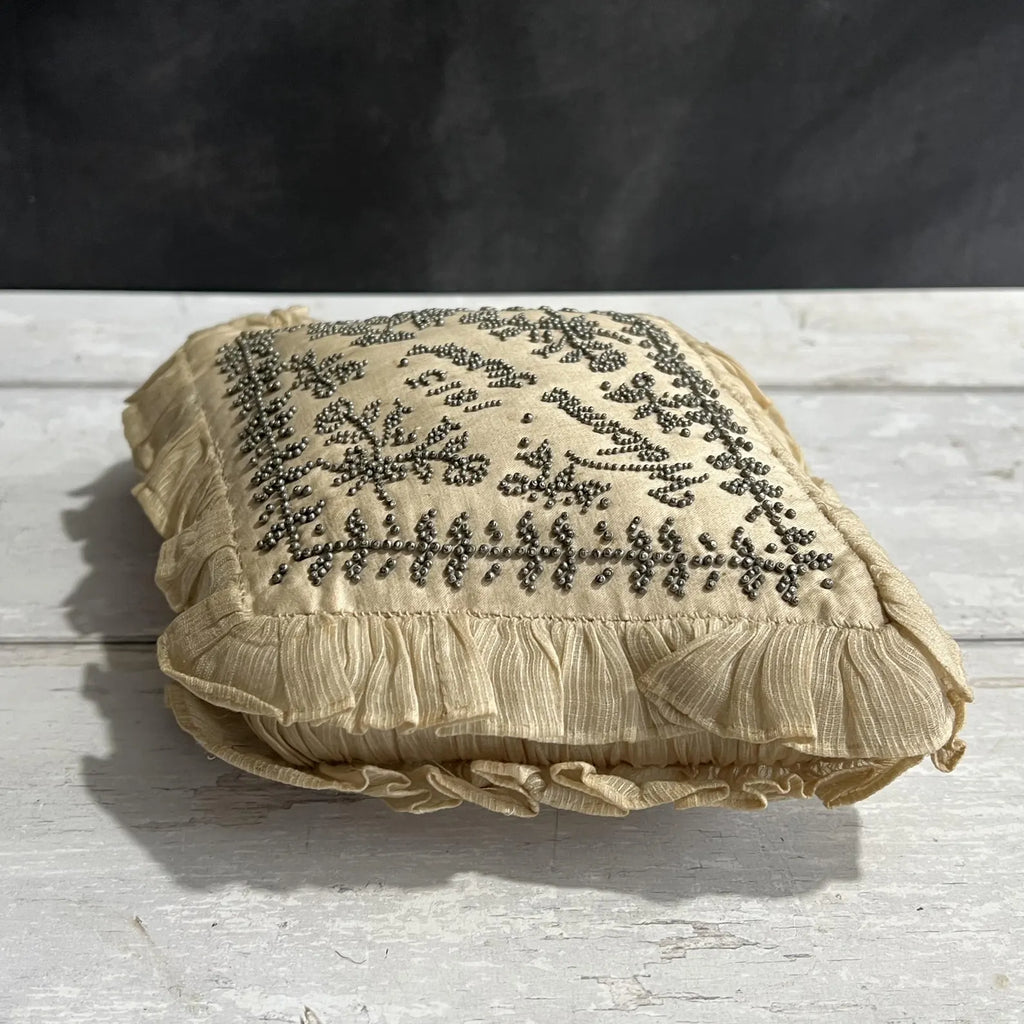 19th Century Georgian Layette Pincushion Welcome Sweet Babe 1815